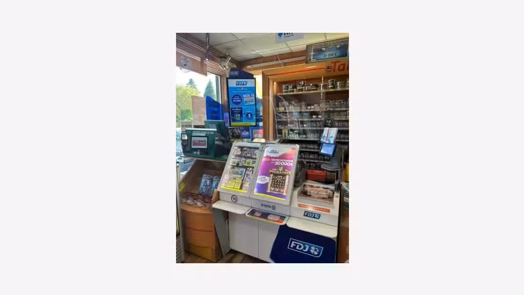 Vend tabac presse loterie proche stations Savoie