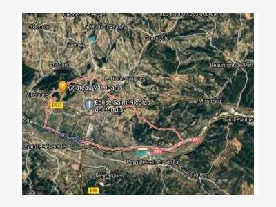 A vendre terrain clos de 2 159m² à Pertuis 84120