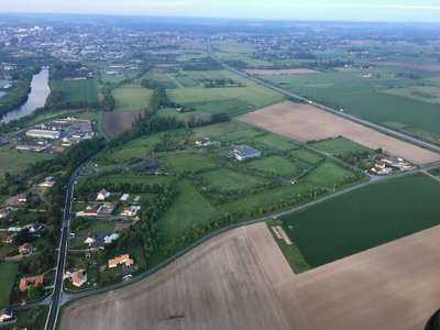 Terrain 7 ha div à vendre proche A10 à Antran