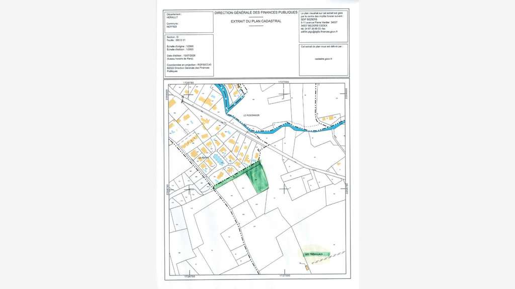 EXCLUSIVITE à vendre oliveraie à Neffiès