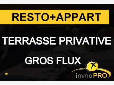 Vend restaurant terrasse appart à Caluire et Cuire