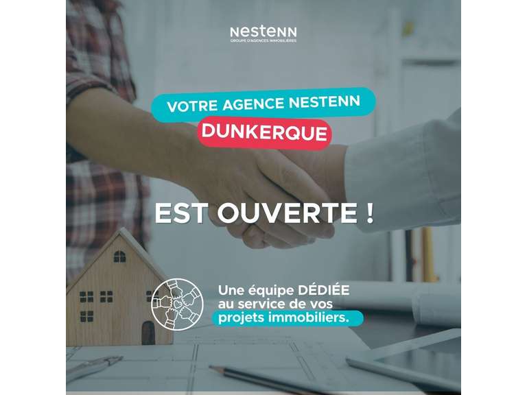 Votre agence immobilière Nestenn à Dunkerque, au plus près de vos projets