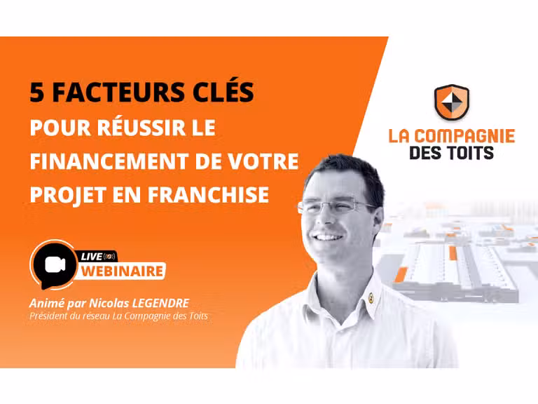 [Webinaire] 5 facteurs clés pour réussir le financement de votre projet de franchise