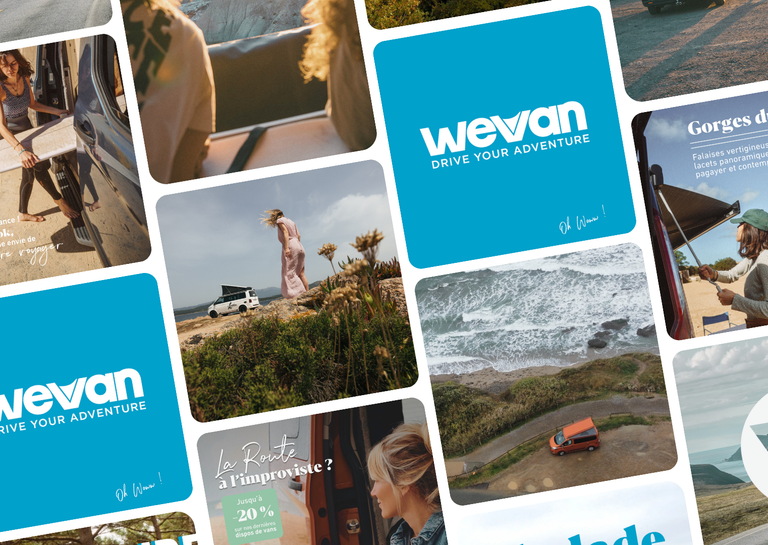 WeVan - WeVan dévoile sa nouvelle identité graphique.